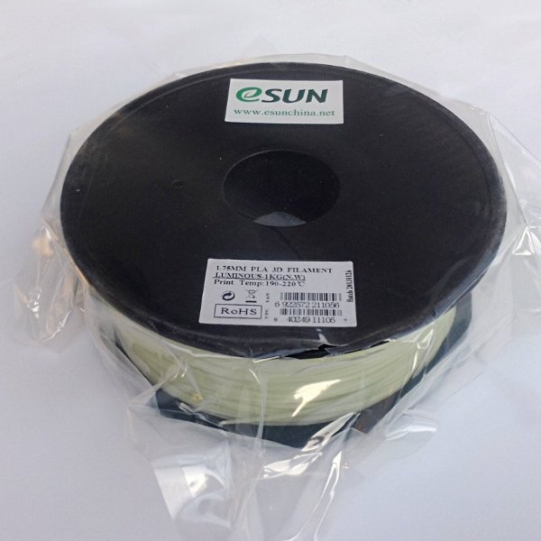 PLA Filament 1.75mm leuchtend grn (1kg)