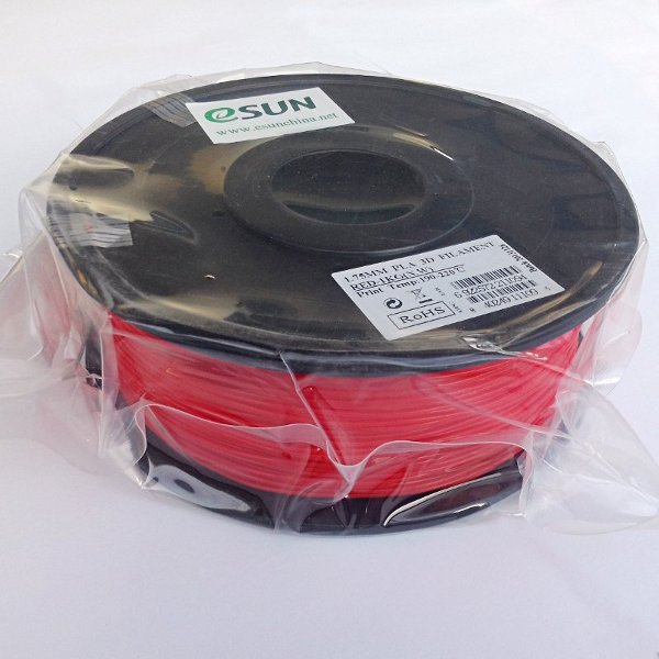PLA Filament 1.75mm red (1kg)