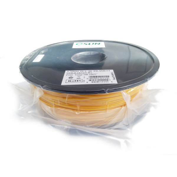 PLA Filament 1.75mm gold (1kg)