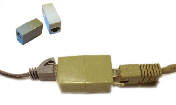 RJ45 Network Cable Extension Coupler