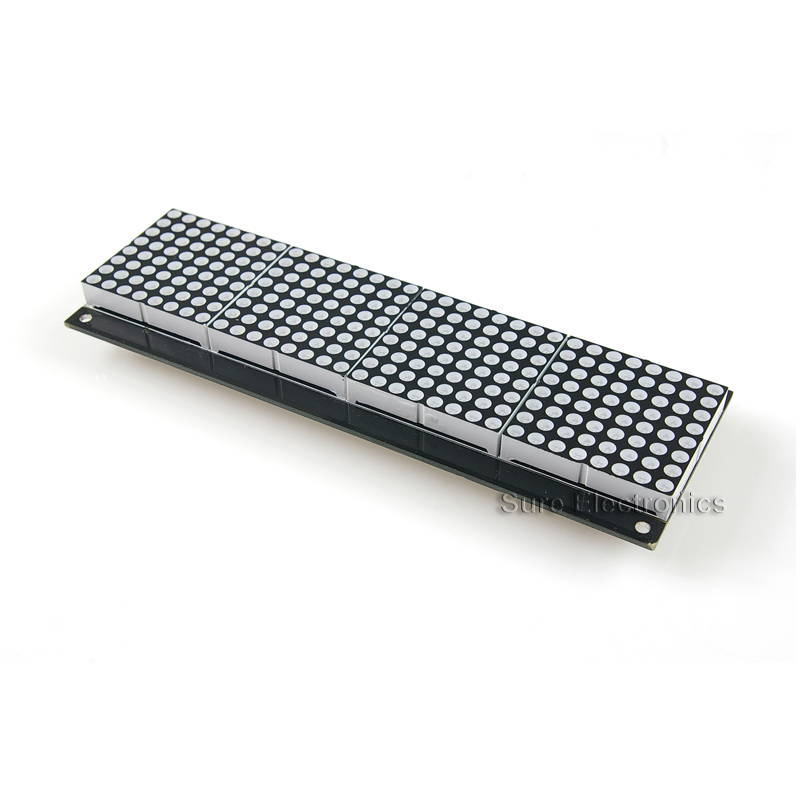 32x8 Dot Matrix Display Board HT1632 3mm yellow (DP13115)